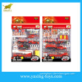 Wholesale 1:87 metal fire fighting truck play set for kids Fire Rescue Team (20pcs) YX001155